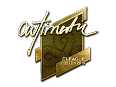 Sticker | autimatic (Gold) | Boston 2018