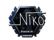 Sticker | niko (Foil)  | London 2018