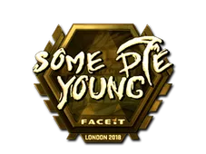 Sticker | sdy (Gold) | London 2018