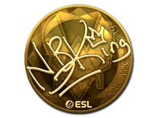 Sticker | NBK- (Gold) | Katowice 2019