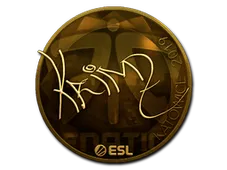 Sticker | KRIMZ (Gold) | Katowice 2019