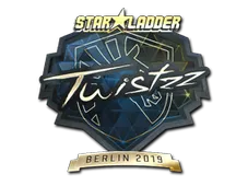 Sticker | Twistzz (Gold) | Berlin 2019