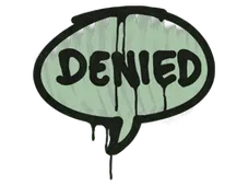 Sealed Graffiti | Denied (Cash Green)