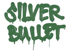 Sealed Graffiti | Silver Bullet (Jungle Green)
