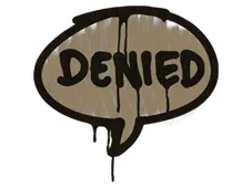 Sealed Graffiti | Denied (Dust Brown)