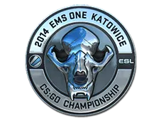 Sticker | ESL Skull (Foil) | Katowice 2014