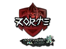 Sticker | zorte (Glitter) | Antwerp 2022