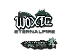 Sticker | woxic (Glitter) | Antwerp 2022