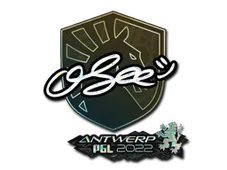 Sticker | oSee (Glitter) | Antwerp 2022