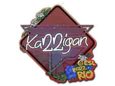 Sticker | karrigan (Glitter) | Rio 2022