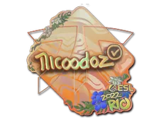 Sticker | nicoodoz (Holo) | Rio 2022