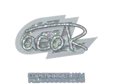 Sticker | acoR (Glitter) | Copenhagen 2024