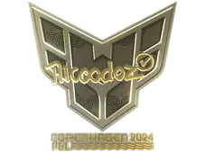 Sticker | nicoodoz (Gold) | Copenhagen 2024