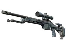 Souvenir SSG 08 | Tropical Storm (Well-Worn)
