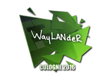 Sticker | wayLander | Cologne 2016