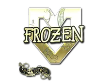 Sticker | frozen (Gold) | Paris 2023