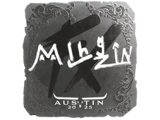 Sticker | mlhzin (Foil) | Austin 2025