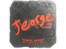 Sticker | jeorge (Foil) | Austin 2025