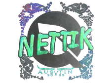 Sticker | nettik (Holo) | Austin 2025