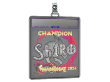 Sticker Slab | sh1ro (Glitter, Champion) | Shanghai 2024