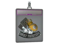 Sticker Slab | Lucky 13 (Foil)