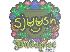 Sticker | sjuush (Embroidered) | Budapest 2025