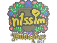 Sticker | n1ssim (Embroidered) | Budapest 2025