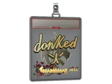 Sticker Slab | donk (Gold) | Shanghai 2024