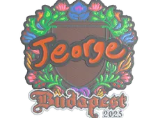 Sticker | jeorge (Embroidered) | Budapest 2025