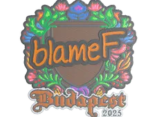 Sticker | blameF (Embroidered) | Budapest 2025