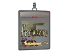 Sticker Slab | frozen (Gold) | Shanghai 2024
