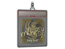 Sticker Slab | m0NESY (Gold) | Austin 2025