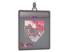Sticker Slab | dexter (Holo) | Paris 2023