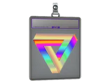 Sticker Slab | Infinite Triangle (Holo)