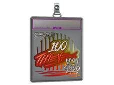 Sticker Slab | 100 Thieves (Foil) | 2020 RMR