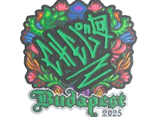 Sticker | chelo (Embroidered) | Budapest 2025