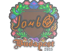 Sticker | jambo (Embroidered) | Budapest 2025