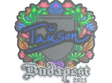 Sticker | Tauson (Embroidered) | Budapest 2025