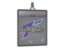 Sticker Slab | dav1d (Glitter) | Antwerp 2022