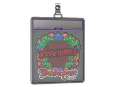 Sticker Slab | xertioN (Embroidered) | Budapest 2025