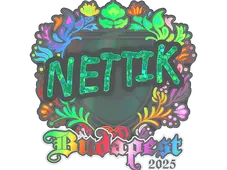 Sticker | nettik (Holo) | Budapest 2025