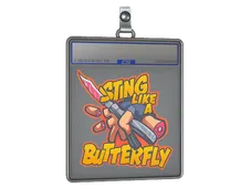 Sticker Slab | Sting Like A Butterfly