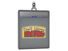 Sticker Slab | Don't Worry, I'm Pro