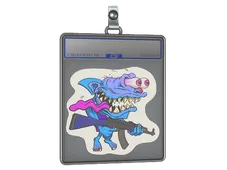 Sticker Slab | Blue Shark Shooter