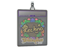 Sticker Slab | Techno4K (Embroidered) | Budapest 2025