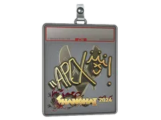Sticker Slab | apEX (Gold) | Shanghai 2024