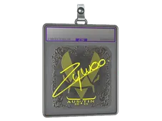 Sticker Slab | ZywOo (Foil) | Austin 2025