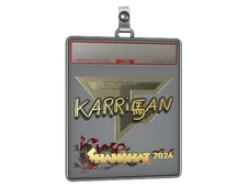 Sticker Slab | karrigan (Gold) | Shanghai 2024
