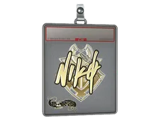 Sticker Slab | NiKo (Gold) | Paris 2023