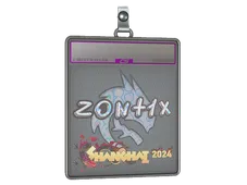 Sticker Slab | zont1x (Holo) | Shanghai 2024